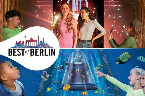 Berliini: yhdistelmälippu Madame Tussauds ja SEA LIFE