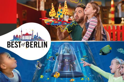 Berlin: Combo Ticket LEGOLAND Discovery Centre and SEA LIFE