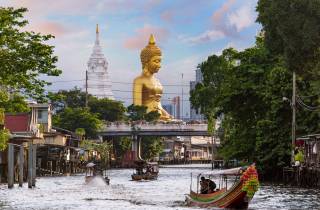 Bangkok: Kanalboottour mit Riverside Highlights