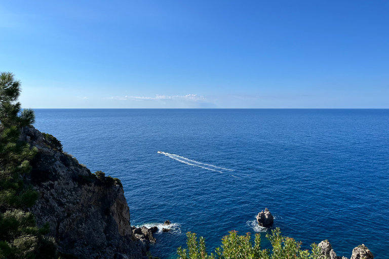 Corfú: recorrido por Palaiokastritsa, la isla de los ratones y el casco antiguoTour privado