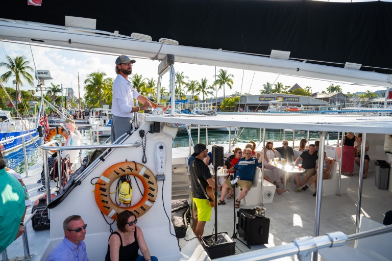 Key West: 2-godzinny rejs o zachodzie słońca z muzyką na żywo
