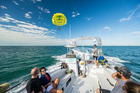 Key West: Private Parasailing Trip by Speedboat