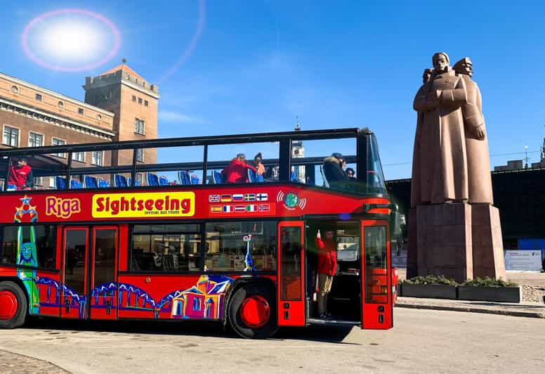 Riga: 1-Day Hop-on Hop-off Grand Bus Tour