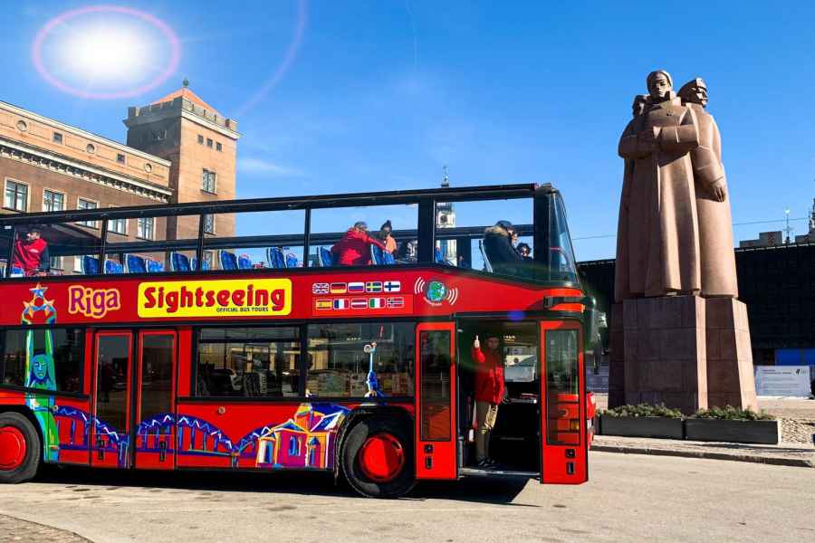Riga: 1-tägige Hop-On/Hop-Off-Bustour Grand Bus Tour. Foto: GetYourGuide