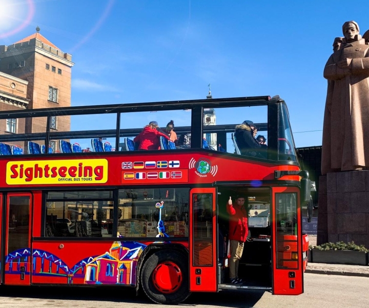 Riga: tour in autobus hop-on hop-off di 1 giorno