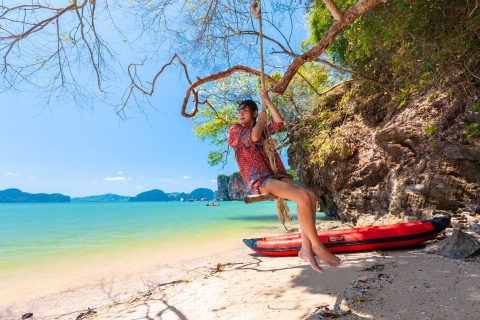 Desde Phuket: Bahía de Phang Nga y excursión en canoa en Big BoatKamala, Sirey Bay, Leam Hin, Yamu, Rawai, Nai Harn y más.