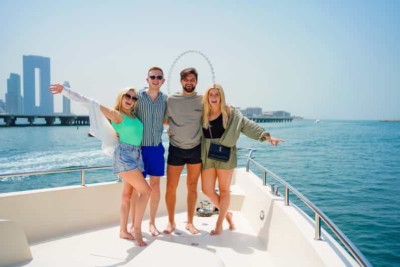 Dubai Marina Yacht Cruise with Breakfast, Lunch, or Dinner GetYourGuide