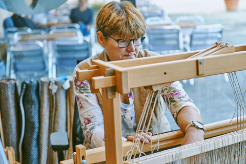 Ljubljana: Interactive Workshop with Experienced Weaver