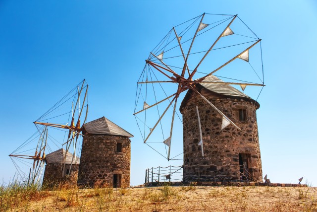 Visit Patmos Private Tour of Old Patmos, Windmills & Beaches in Patmos