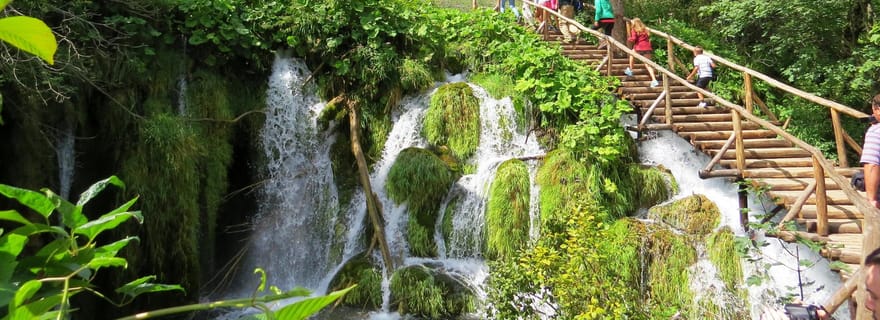De Zagreb à Split : Visite privée des lacs de Plitvice