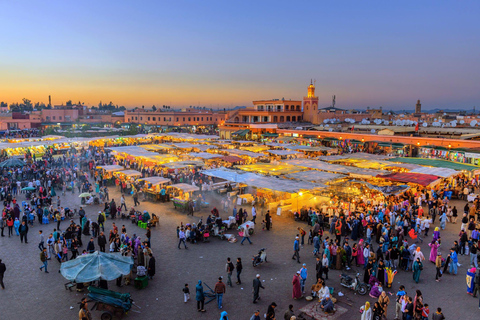 Agadir/Taghazout: Marrakech Trip with Licensed Tour GuideFrom Agadir: Marrakech Day Trip