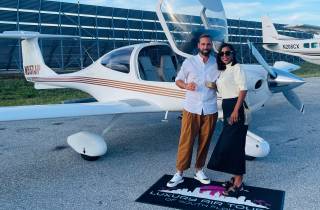 Fort Lauderdale: Private Flugzeugtour mit Champagner