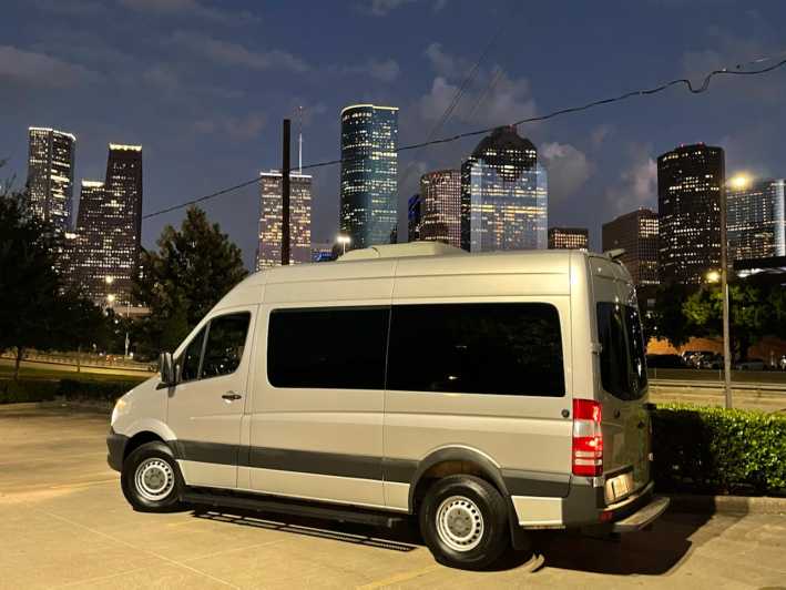 Houston: Mercedes Sprinter Van Shuttle Tour