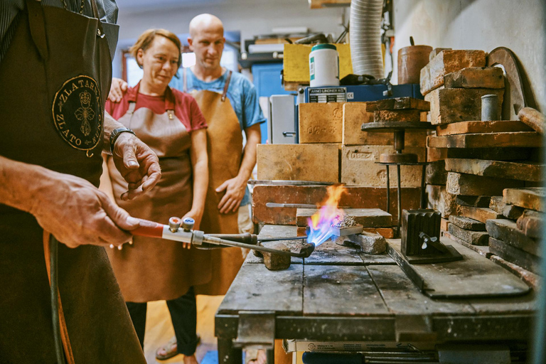 Ljubljana: Private Goldschmiede- und Schmuckwerkstatt und Tour