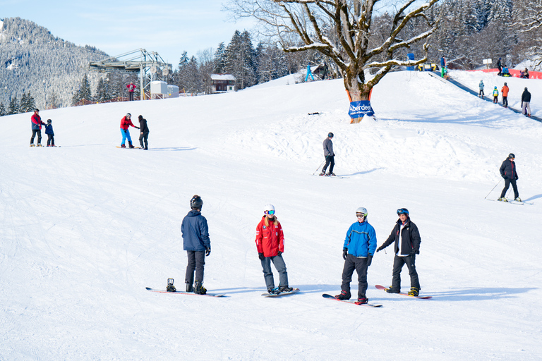 Depuis Interlaken : Cours de snowboard pour débutants à Grindelwald