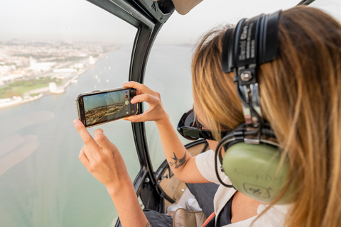 Lissabon: Helikoptertur, båttur och stadsvandring i Gamla stanEngelska Tour