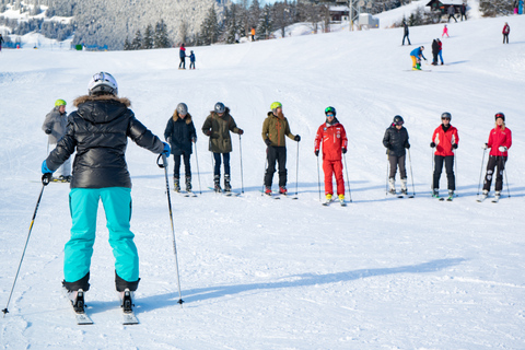 Desde Interlaken 8 horas de esquí en Grindelwald para principiantesDesde Interlaken: Esquí en Grindelwald para principiantes