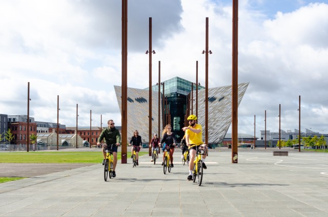 Visit Belfast City Highlights Bike Tour in Belfast