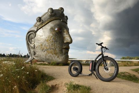 De Nijmegen: tour guiado de scooter elétrico E-Step pela região