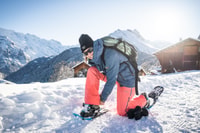 Von Interlaken, geführte Schneeschuhtour durch Isenfluh - Hizvo