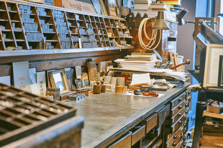 Ljubljana: Print a Poster in an Old Print Shop