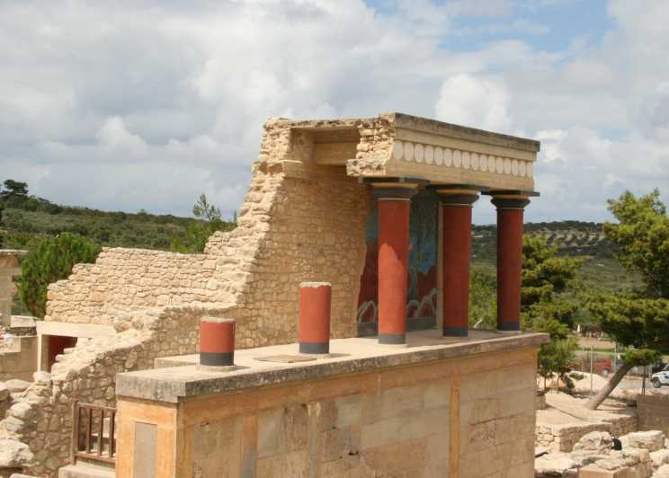 Heraklion: Creta Palacio de Knossos, Museo y Excursión en tierra