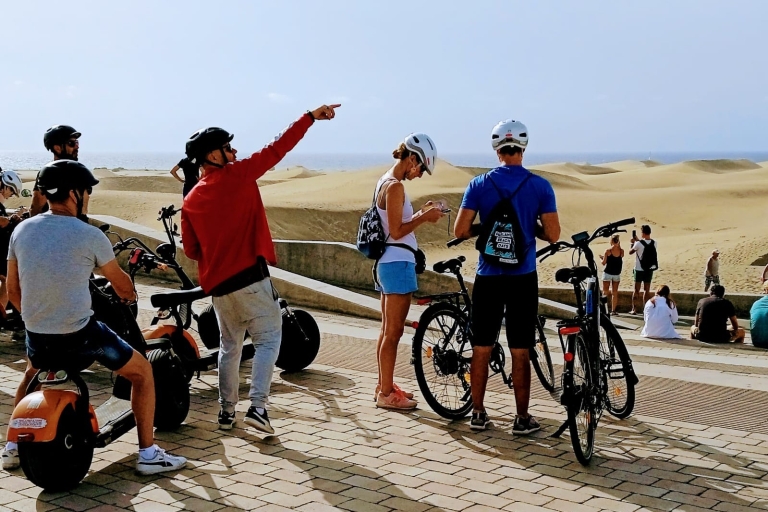 E-Bike Tour: Maspalomas, Playa del Ingles & San AgustinTocht per e-bike