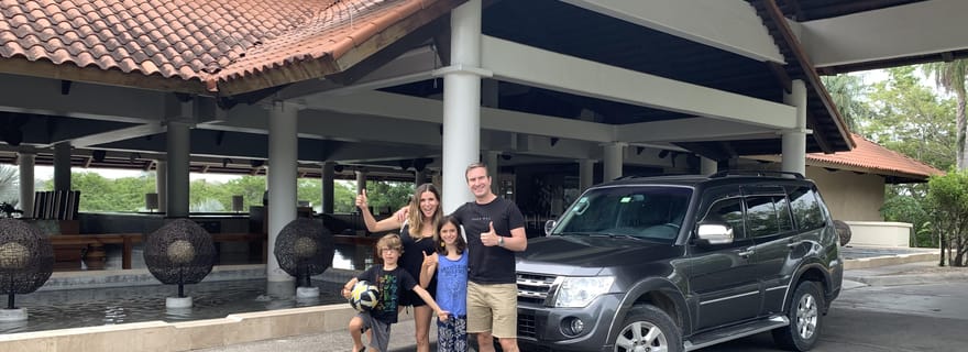 Transport privé : San José à Manuel Antonio