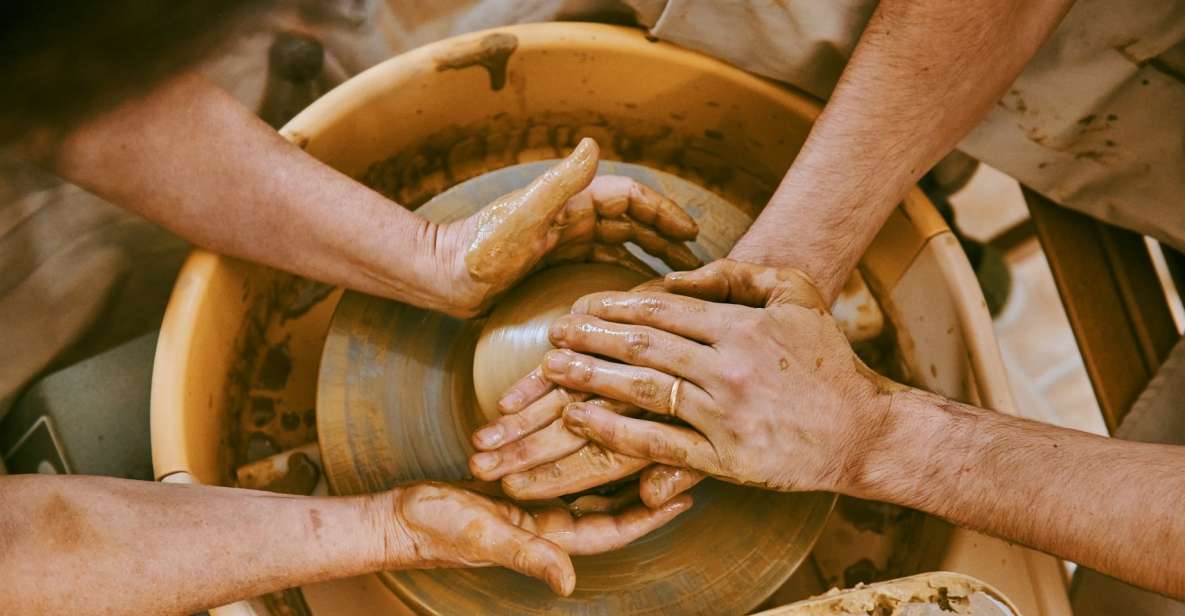 2 hour private hand building clay and pottery wheel party