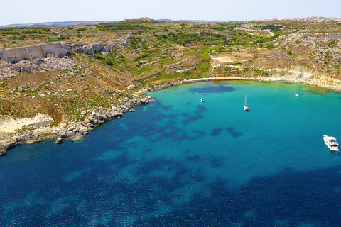 Tour privato della Valle di Mistra e di Selmun con trasportoSenza pranzo al sacco