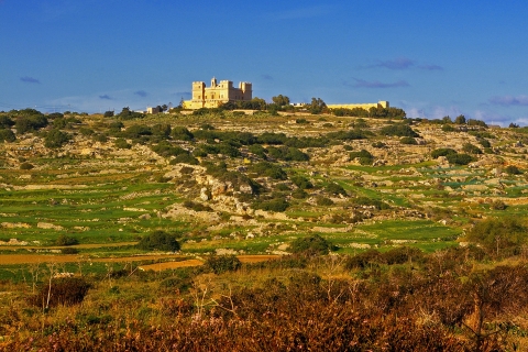 Malta: Valle de Mistra y Palacio de Selmun Visita privada a pieMalta o Gozo: Excursión privada al Valle de Mistra y al Palacio de Selmun