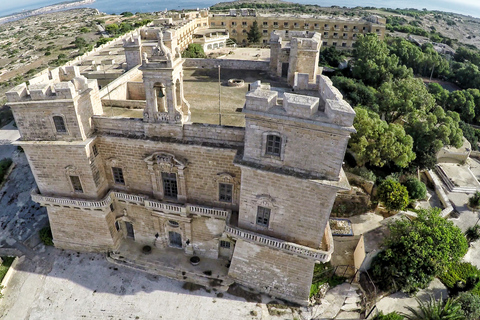 Tour privato della Valle di Mistra e di Selmun con trasportoSenza pranzo al sacco