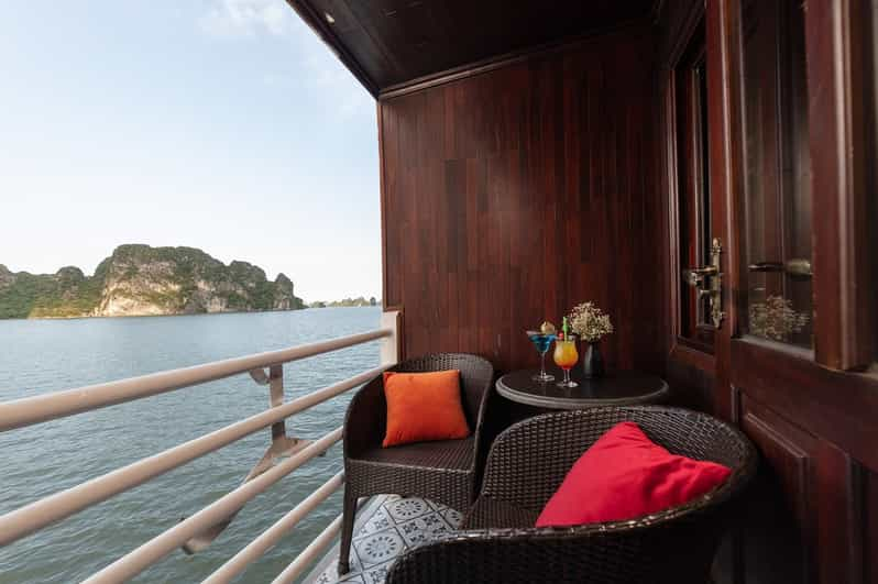 From Hanoi Day Ha Long Bay Star Cruise Balcony Cabin Getyourguide