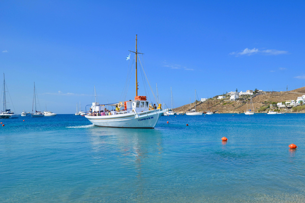 Miconos: crucero por la costa sur