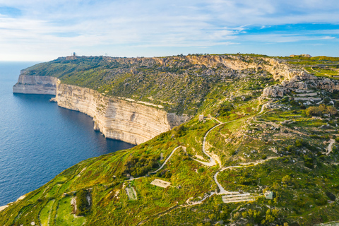 Malte : Visite privée de la nature dans les bois de Buskett et les falaises de DingliMalte: visite à pied de la forêt de Buskett et des falaises de Dingli