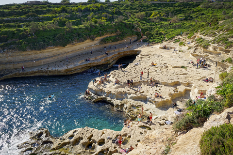 Malta: privéwandeling door de natuur langs de zuidkust met vervoerMalta: privé natuurwandeling langs de zuidkust met ophaalservice