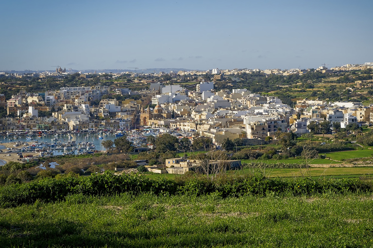 Malta: Prywatna wycieczka piesza po południowym wybrzeżu z transportemMalta: Prywatna wycieczka piesza po południowym wybrzeżu z odbiorem