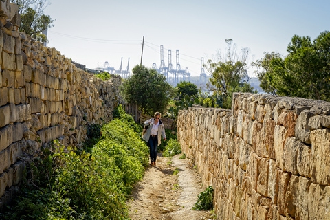 Malta: privéwandeling door de natuur langs de zuidkust met vervoerMalta: privé natuurwandeling langs de zuidkust met ophaalservice