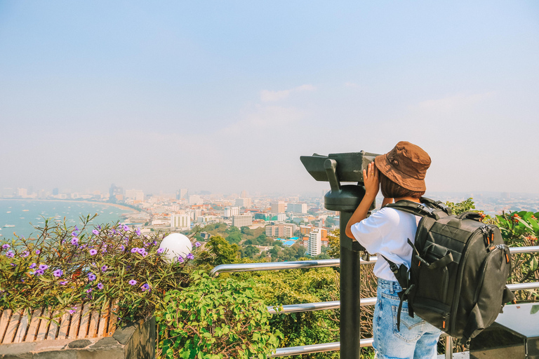 Desde Bangkok: Personaliza tu propia excursión privada de un día a PattayaGuía en alemán