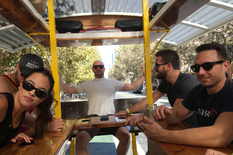 Sacramento: Pedal Bar Tour mit 2 Stopps