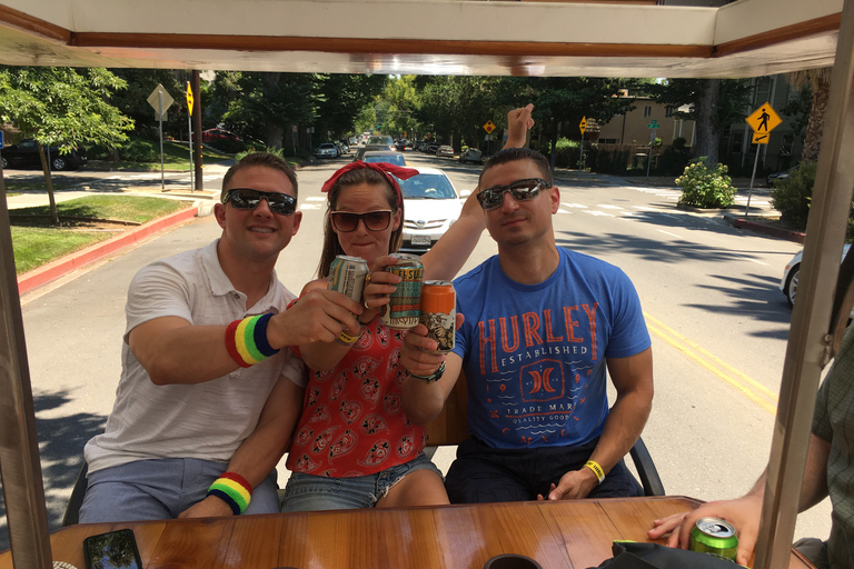 Sacramento: Pedal Bar Tour with 2 Stops