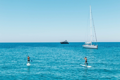 Ibiza: Premium Cruise to Formentera with food and drinks Ibiza Cruise: Sail, Enjoy and Explore Formentera
