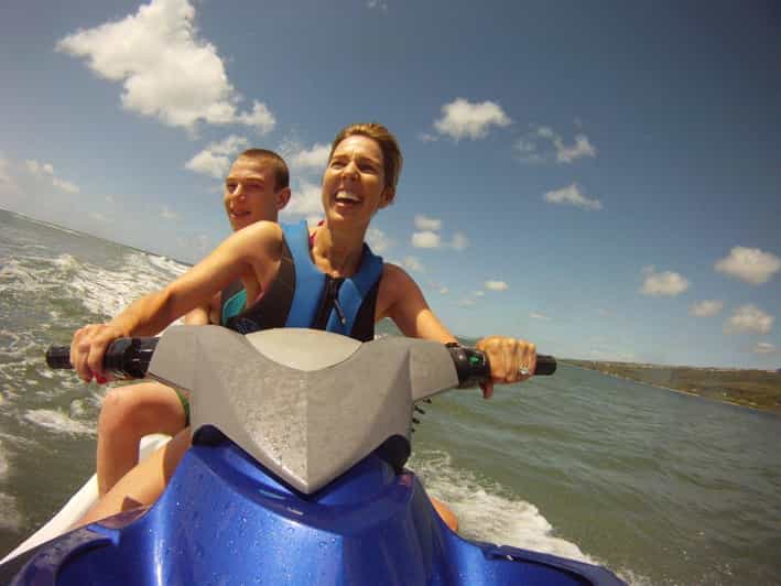 Oahu Aventure en jet ski en tandem dans la baie de Maunalua