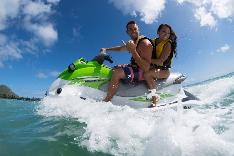 Honolulu: Aventura en moto de agua en tándem en la bahía de Maunalua