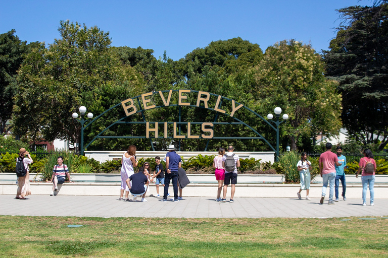 Los Angeles : Maisons de célébrités et visite guidée en bus en plein air d'HollywoodOption standard