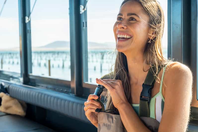 Coffin Bay Oyster Farm Boat Tour with Wading & 12 Oysters GetYourGuide