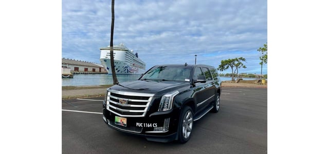 Oahu : Transfert au terminal de croisière du port d'Honolulu