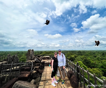 From Koh Ker: Full-Day Private Tour of Cambodian Temples