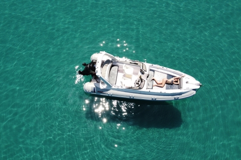 Prywatna, luksusowa 7-metrowa wycieczka łodzią motorową zapewniająca spokojne wrażenia