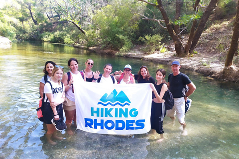 Rhodes: Guided Hike to 7 springs from ArchangelosWith Hotel Pickup &amp; Drop-Off